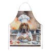 Bloodhound The Chef Apron Cooking Kitchen Server Baking Crafts Gardening for Adult Women Men, Unisex, Large, Multicolor