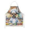 Border Terrier The Chef Apron Cooking Kitchen Server Baking Crafts Gardening for Adult Women Men, Unisex, Large, Multicolor