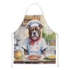 NEW Staffordshire Bull Terrier The Chef Apron Cooking Kitchen Server Baking Crafts Gardening for Adult Women Men, Unisex, Large, Multicolor