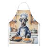 Scottish Deerhound The Chef Apron Cooking Kitchen Server Baking Crafts Gardening for Adult Women Men, Unisex, Large, Multicolor