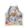 Poodle The Chef Apron Cooking Kitchen Server Baking Crafts Gardening for Adult Women Men, Unisex, Large, Multicolor