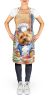 Norwich Terrier The Chef Apron Cooking Kitchen Server Baking Crafts Gardening for Adult Women Men, Unisex, Large, Multicolor