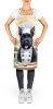 Scottish Terrier The Chef Apron Cooking Kitchen Server Baking Crafts Gardening for Adult Women Men, Unisex, Large, Multicolor