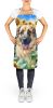 Anatolian Shepherd in Sunflowers Apron Cooking Kitchen Server Baking Crafts Gardening for Adult Women Men, Unisex, Large, Multicolor