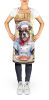 NEW Staffordshire Bull Terrier The Chef Apron Cooking Kitchen Server Baking Crafts Gardening for Adult Women Men, Unisex, Large, Multicolor