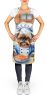 Brussels Griffon The Chef Apron Cooking Kitchen Server Baking Crafts Gardening for Adult Women Men, Unisex, Large, Multicolor