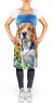 Beagle in Sunflowers Apron Cooking Kitchen Server Baking Crafts Gardening for Adult Women Men, Unisex, Large, Multicolor