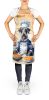 Scottish Deerhound The Chef Apron Cooking Kitchen Server Baking Crafts Gardening for Adult Women Men, Unisex, Large, Multicolor