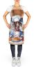 German Shorthaired Pointer The Chef Apron Cooking Kitchen Server Baking Crafts Gardening for Adult Women Men, Unisex, Large, Multicolor