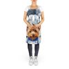 Australian Terrier The Chef Apron Cooking Kitchen Server Baking Crafts Gardening for Adult Women Men, Unisex, Large, Multicolor