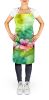 Virginia American Dogwood in Watercolor Apron Cooking Kitchen Server Baking Crafts Gardening for Adult Women Men, Unisex, Large, Multicolor