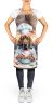 Bloodhound The Chef Apron Cooking Kitchen Server Baking Crafts Gardening for Adult Women Men, Unisex, Large, Multicolor