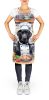 Black Labrador Retriever The Chef Apron Cooking Kitchen Server Baking Crafts Gardening for Adult Women Men, Unisex, Large, Multicolor