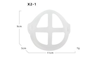 Three-dimensional disposable protective tool (Quantity: 1pc, Color: X2 1)