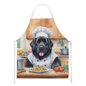 Newfoundland The Chef Apron Cooking Kitchen Server Baking Crafts Gardening for Adult Women Men, Unisex, Large, Multicolor (Default: Default)